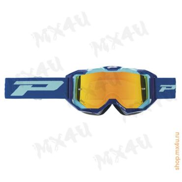 Очки Vista 3303 408 FL Orange Blue Turquoise линза 3349 + прозрачная линза + отрывные пленки - миниатюра 1