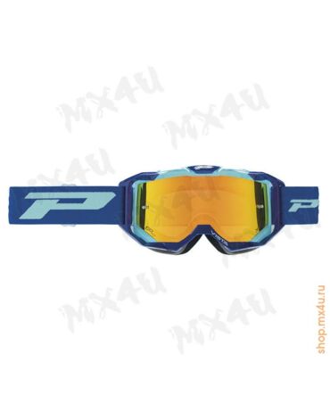 Очки Vista 3303 408 FL Orange Blue Turquoise линза 3349 + прозрачная линза + отрывные пленки