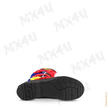 Мотоботы GX1 EVO красно сине желтые - миниатюра 7