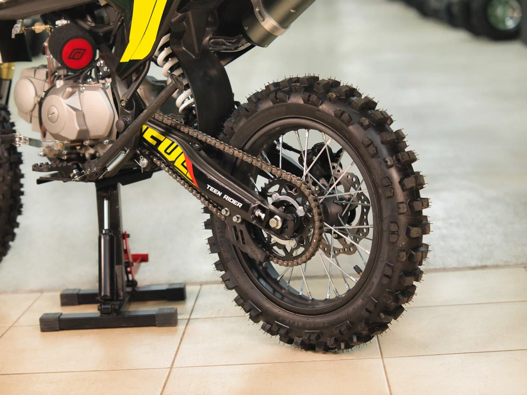 Питбайк FullCrew Teen Rider 125cc 17\14 (фара, электростартер) - фото 10