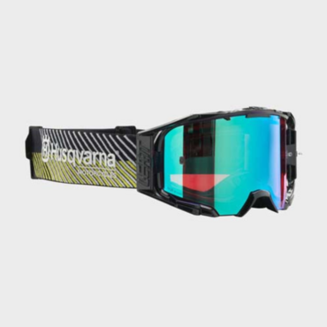 Очки Husqvarna Velocity 6.5 Goggles, blue mirror lens - миниатюра 2