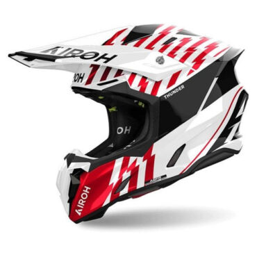 Шлем кроссовый Airoh Twist 3 Thunder RED GLOSS - миниатюра 3