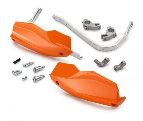 Защита рук (пара) HP24 оранжевая армированная SM PARTS
