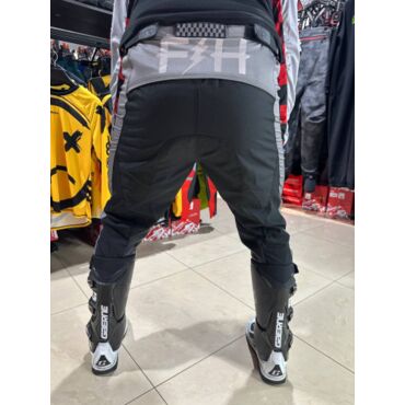 Fasthouse Брюки Grindhouse Pant Gray Red - миниатюра 7