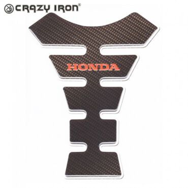 Наклейка на бак Crazy Iron, под карбон [Honda] - миниатюра 1
