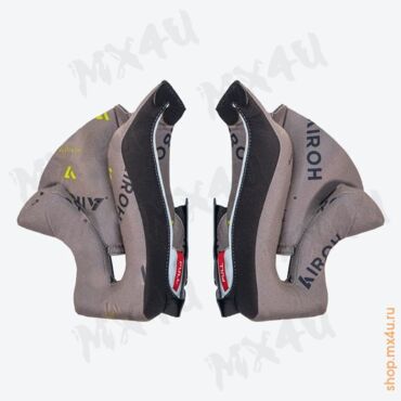 Airoh Подушки для шлема Airoh Twist 3 Grey Yellow S - миниатюра 1