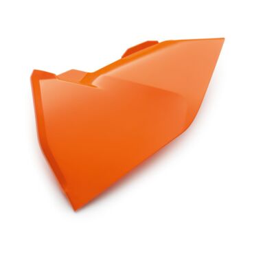 Крышка корпуса воздушного фильтра левая оранжевая KTM SX SX F 16 18 / EXC EXC F 17 19 - миниатюра 1