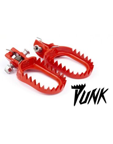 Подножки стальные красные S3 Punk KTM 07 16 / Husaberg 11 16 / Husqvarna 14 16 / Beta -19 / Sherco / Gas Gas - 20 / Yamaha