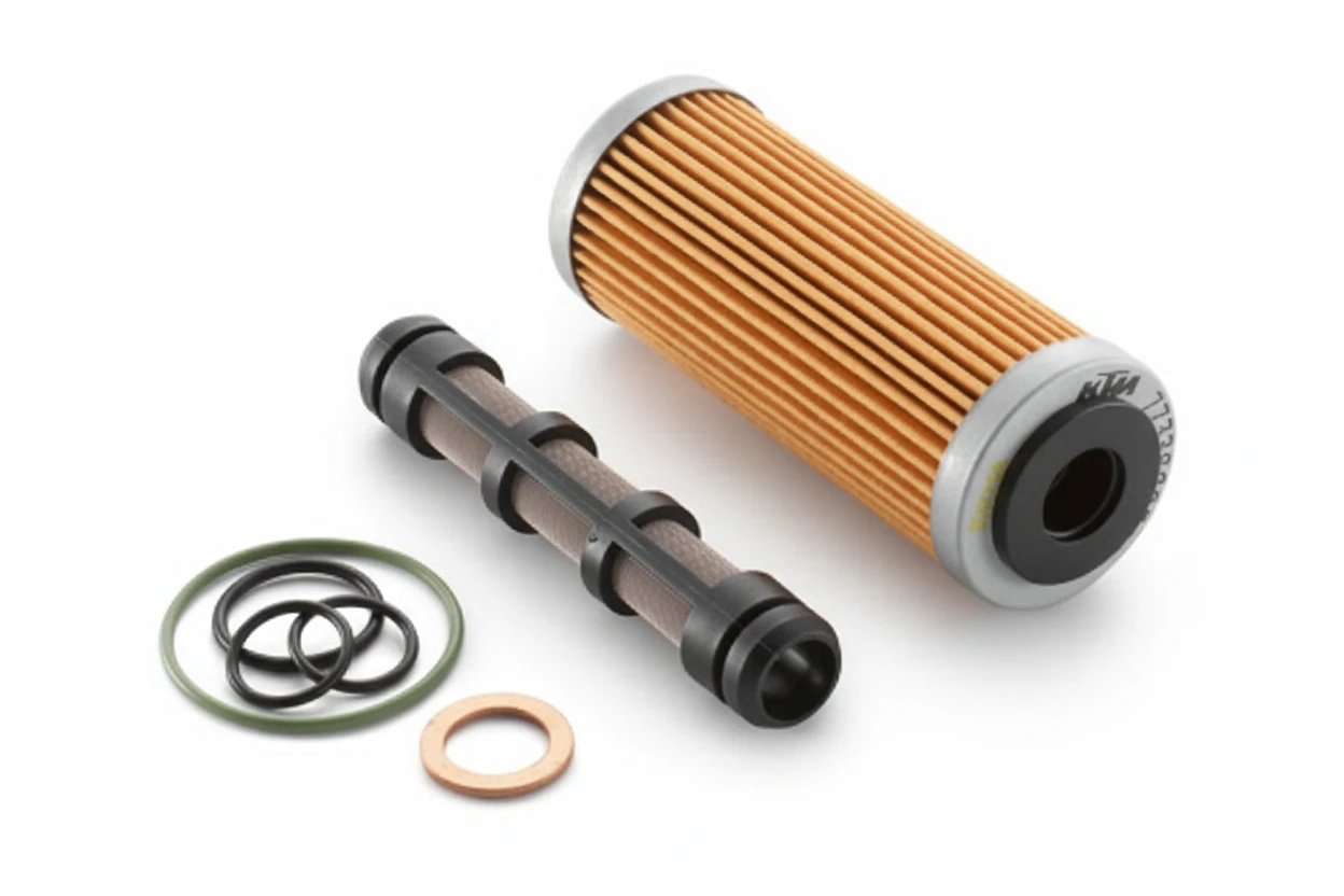 KTM сервис комплект масляных фильтров / сеточек 350 SX / Freeride / EXC F 12 23 ( 00050000083 ) - фото 1