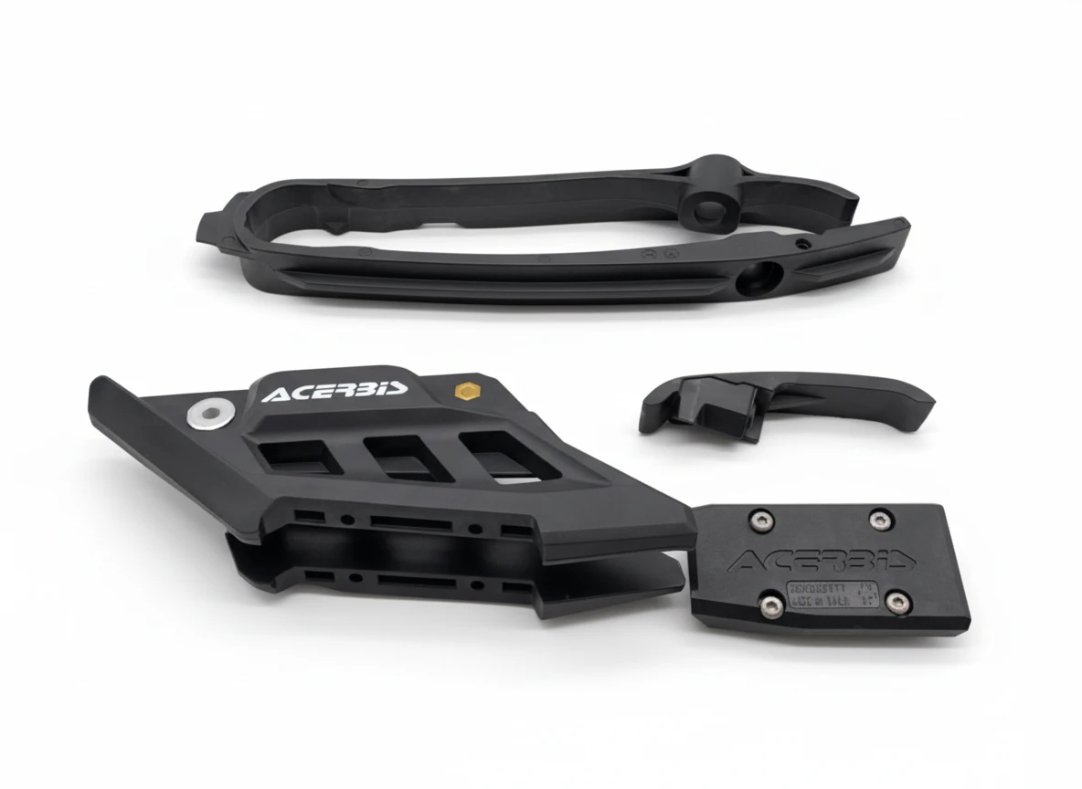 Acerbis слайдер цепи на маятник + на раму + ловушка ( черный ) EXC EXCF 24-> // 0026132.090 - фото 1