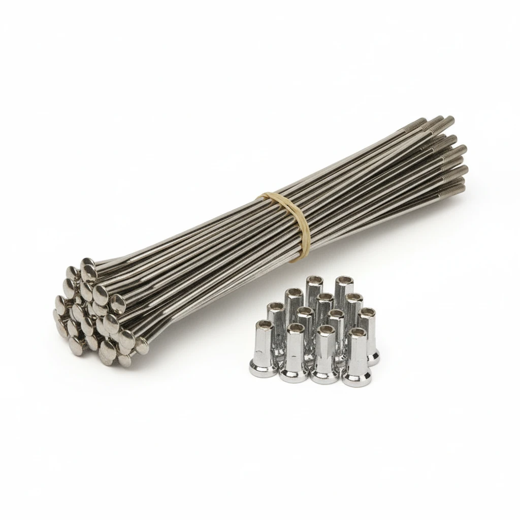 Комплект спиц HONDA 150cc OEM 19'' 07-> - фото 1