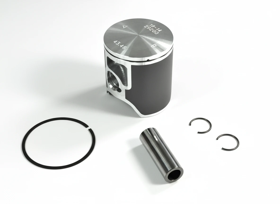 Поршень комплект Yamaha YZ65 18 21 (43.46)  - фото 1