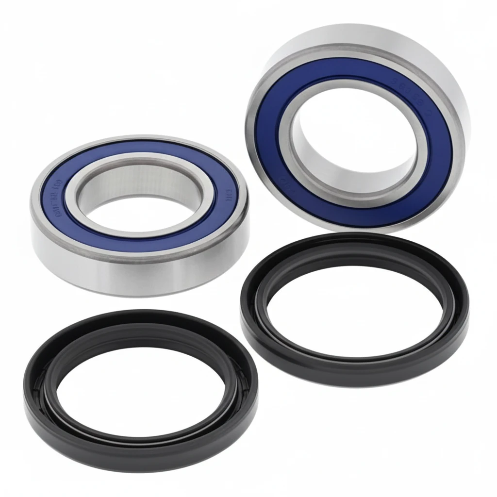 Подшипники заднего колеса комплект Honda ATC125M 86 87 / TRX125 87 88 - фото 1