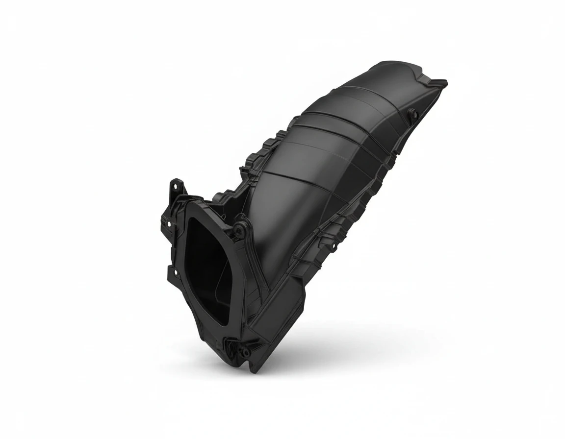 Husqvarna Lower section of the air filter box короб аирбокса низ черный TE FE 20 23 ( 26606001000C1 ) - фото 1