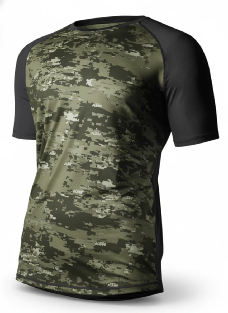 Футболка KTM хаки Emphasis Tee XL - фото 1