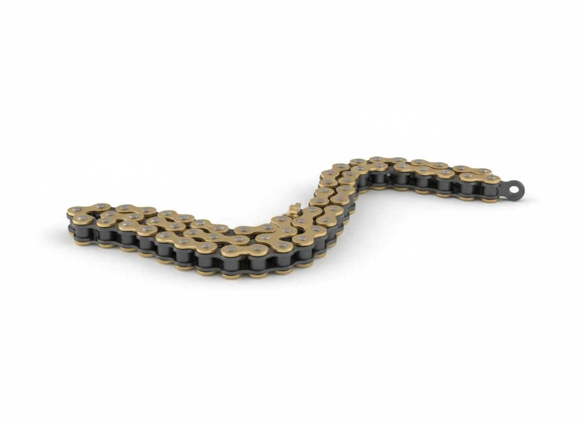 Цепь 428NZ G&B золотая 116 - фото 1