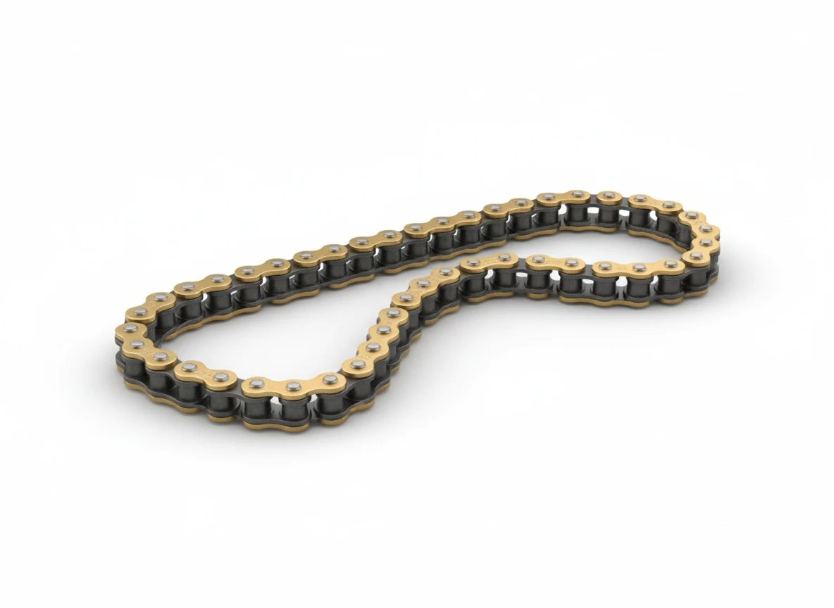 Цепь 428NZ G&B золотая 134 - фото 1