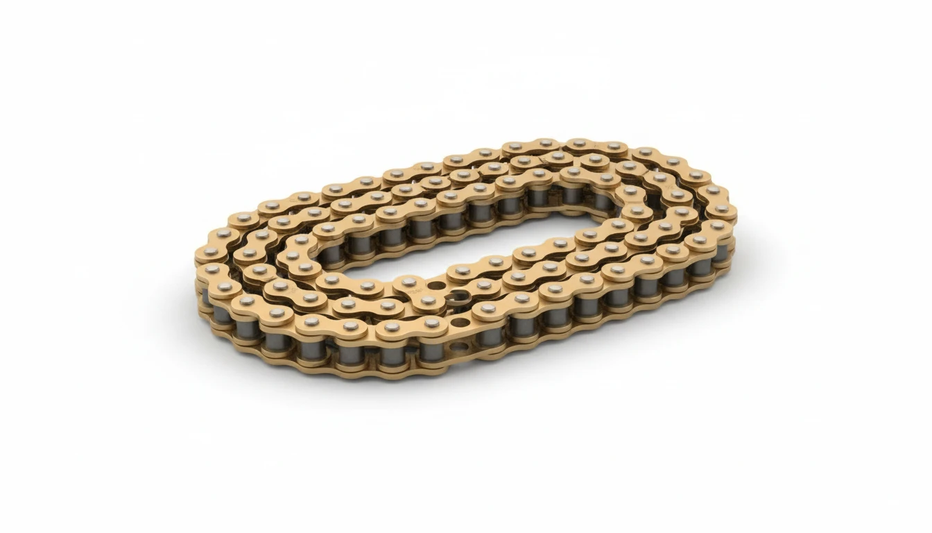 Цепь 428VX G&B X Ring золотая 110 - фото 1