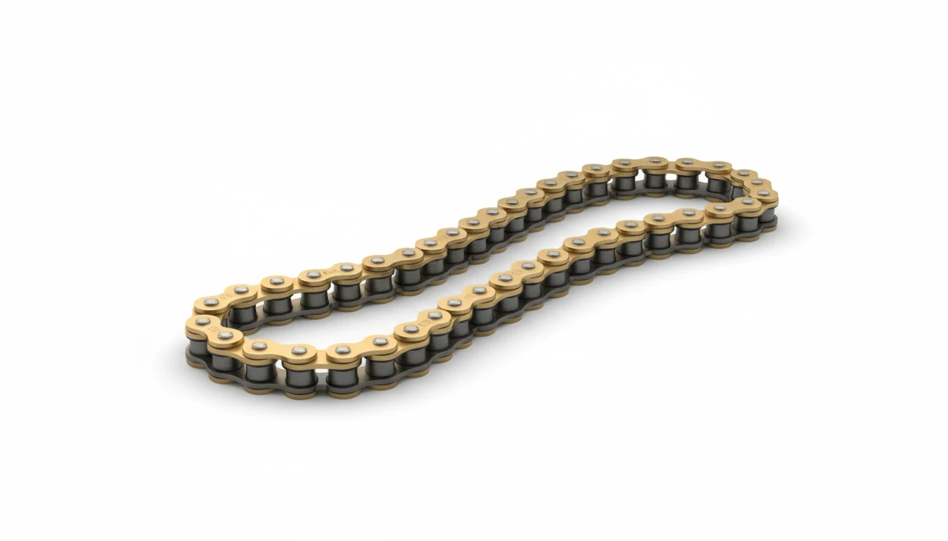 Цепь 428VX G&B X Ring золотая 126 - фото 1