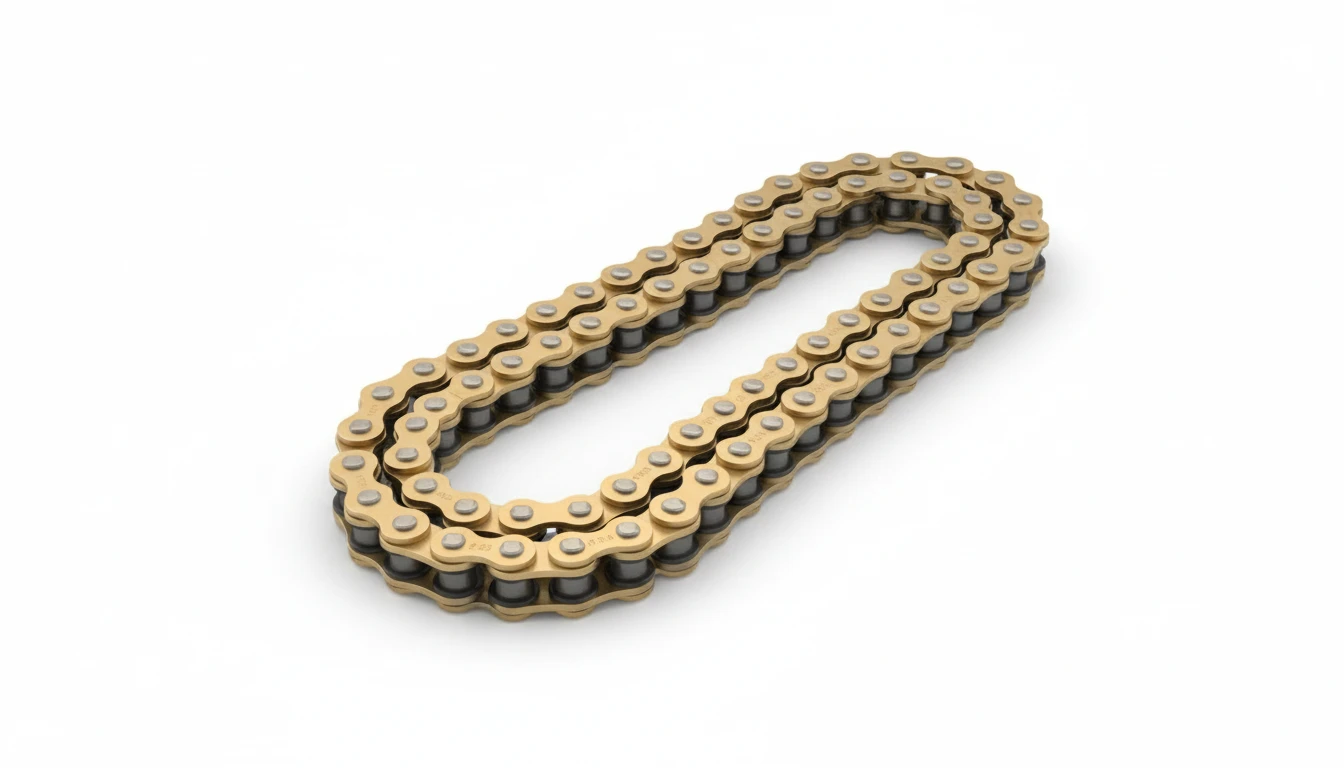 Цепь 428VX G&B X Ring золотая 128 - фото 1