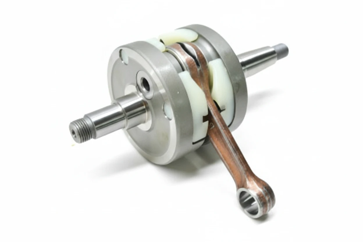 Коленвал в сборе с шатуном KTM 65SX 09- / Husqvarna TC65 17- / GasGas MC65 21- - фото 1