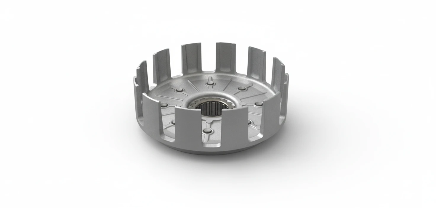 Наружная корзина сцепления KTM 125SX 98 18; 150SX 13 18; 125 200EXC 98 16 / Husqvarna TC125 14 18 - фото 1