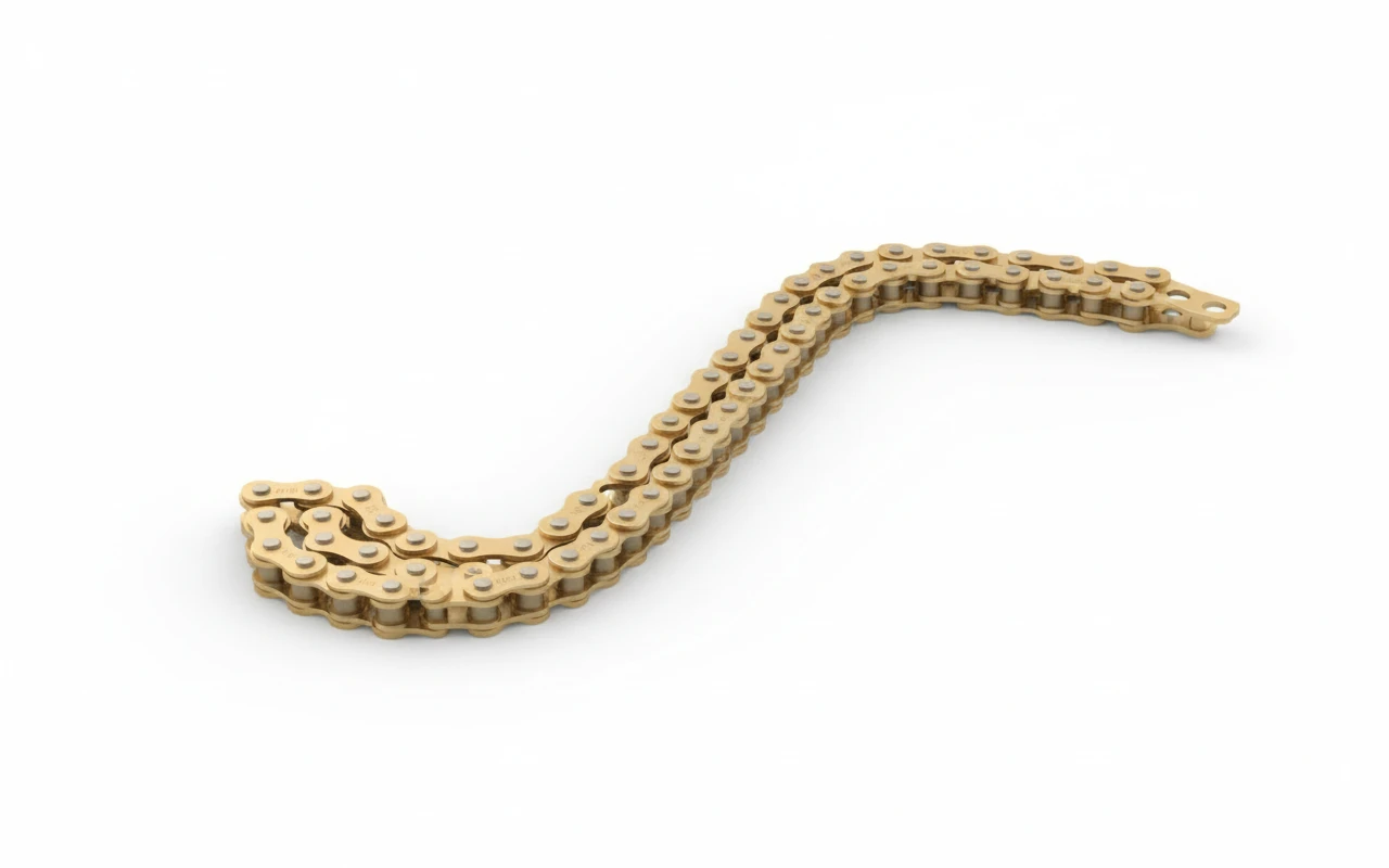 Цепь БЕЗсальниковая DID 520ERT3 (золотая ) 116 звеньев - фото 1