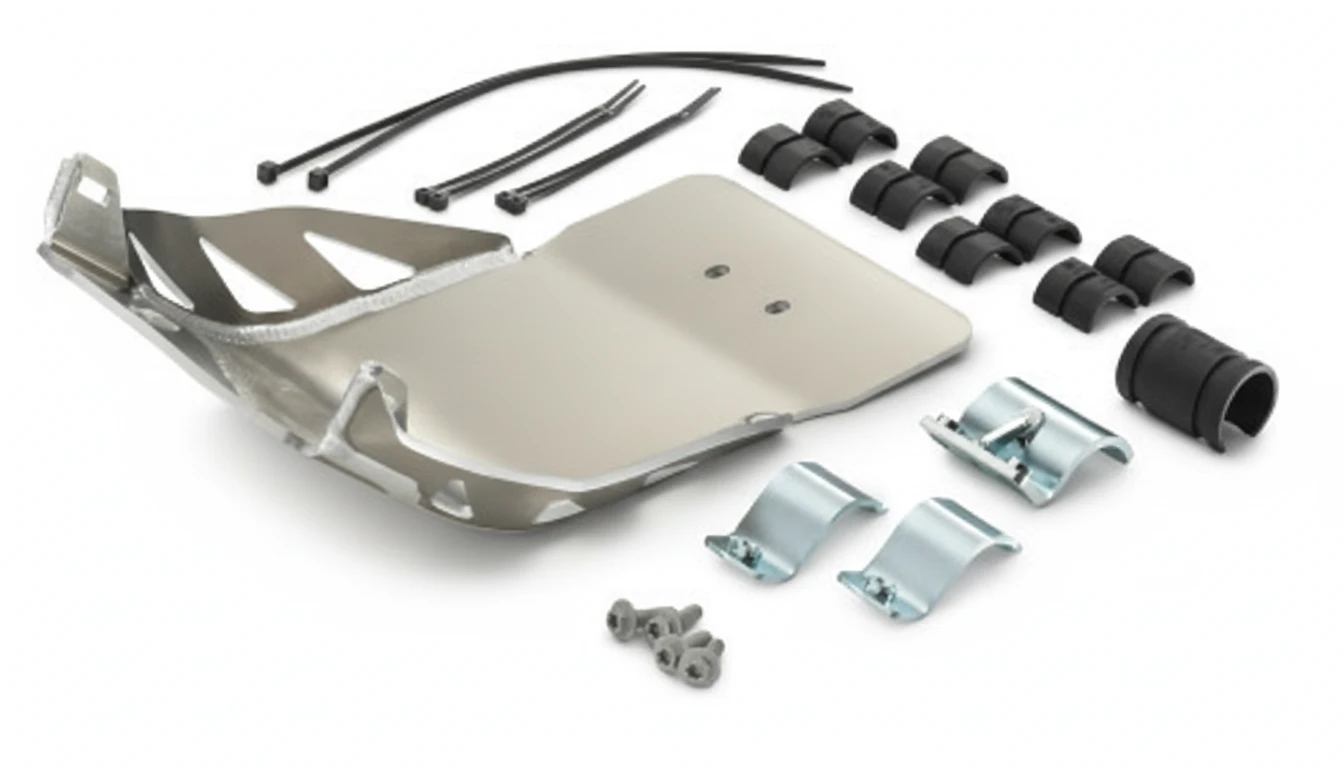 Защита картера алюминиевая KTM EXC 250 300 /17-> - фото 1