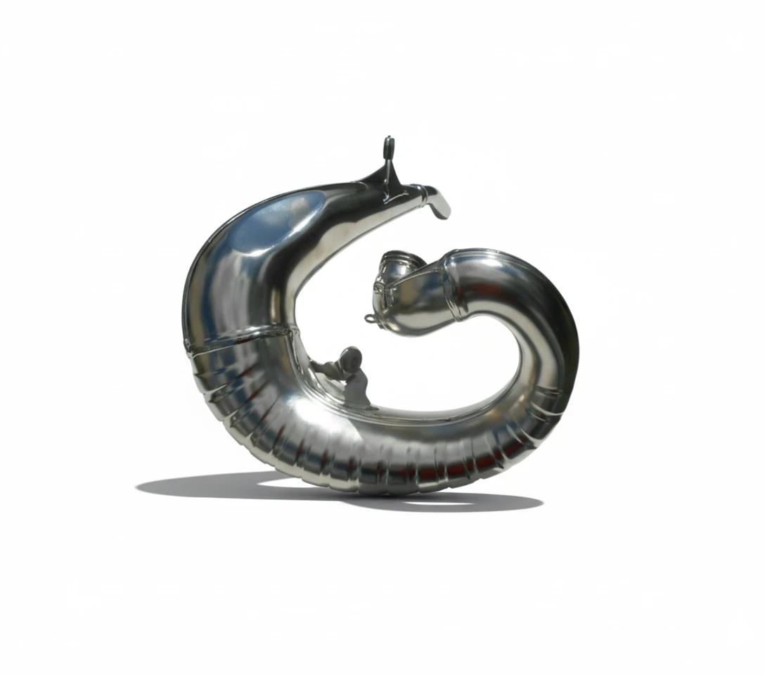 Резонатор KTM 250EXC 300EXC 20 23 / Husqvarna TE150 TE250 TE300 20 23 / GasGas EC250 300 21 23 - фото 1