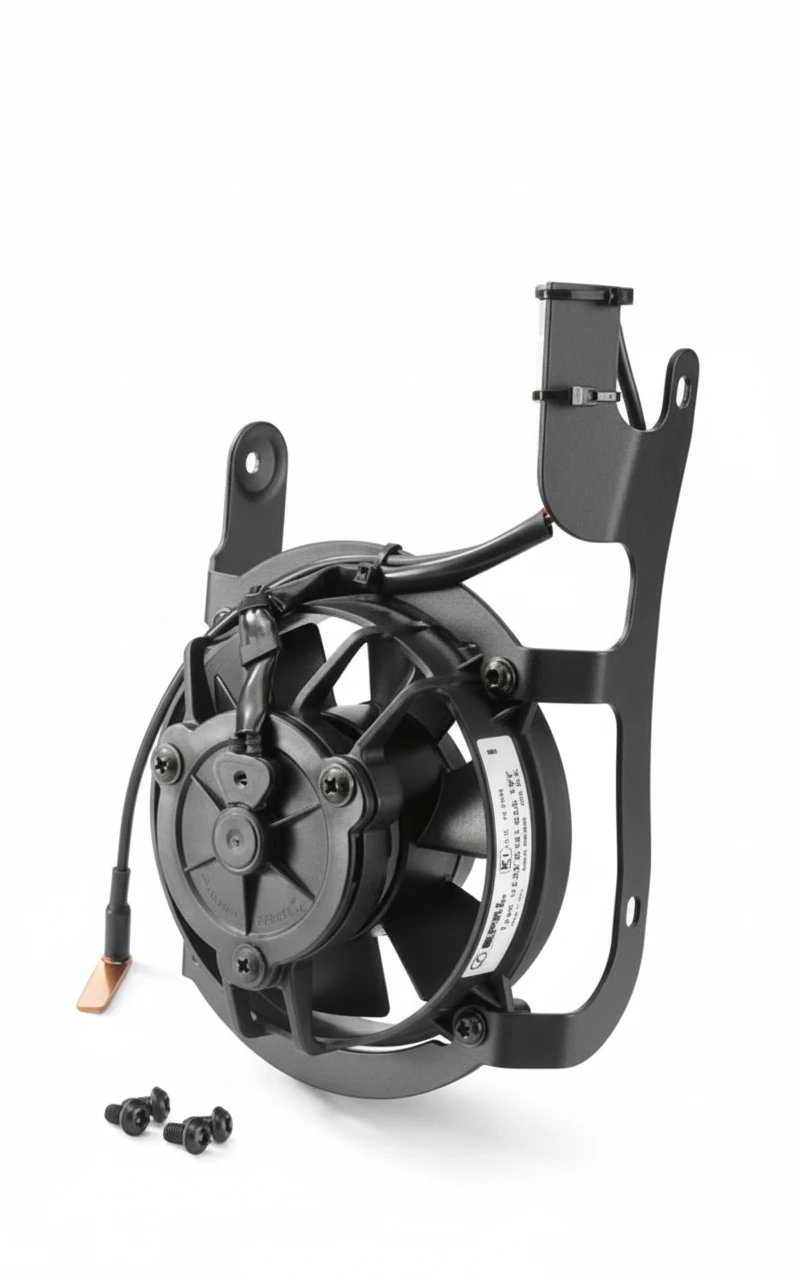 KTM Radiator fan cmpl. вентилятор радиатора с предустановкой температуры SX 19 23 / EXC 20 23 ( 55735941044 ) - фото 1