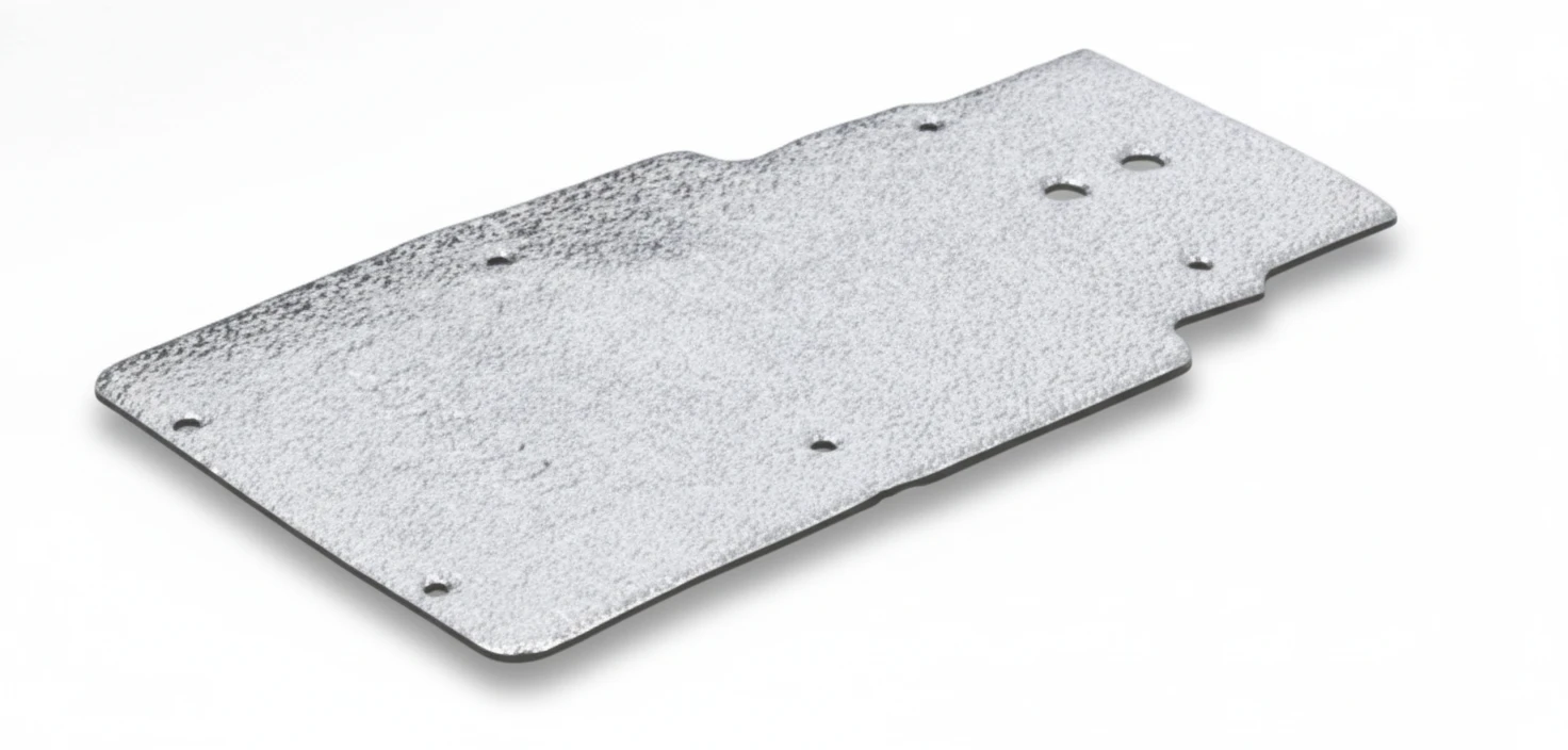 Нижняя пластина хвостовой части KTM 990 SuperDukeR /07 11 - фото 1