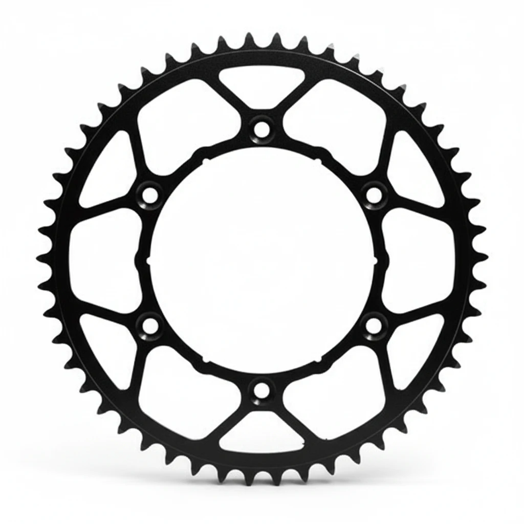 Звезда задняя стальная черная 48 зубов Yamaha YZ WR 99- - фото 1