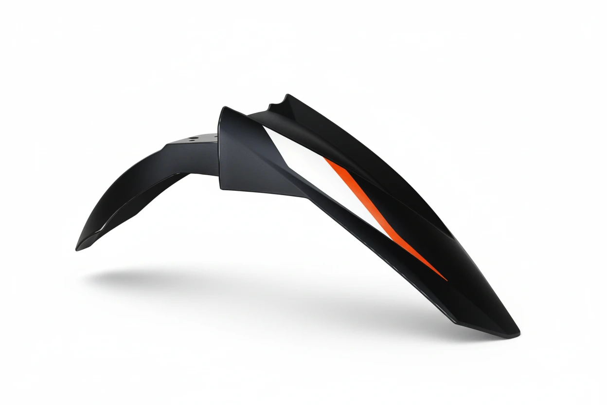Крыло переднее черное KTM 990 SMR /09 13 - фото 1