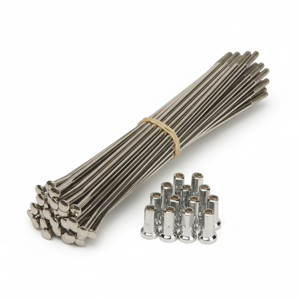 Спицы (к т) Yamaha YZ125 250 OEM R21'' 92 01 - фото 1