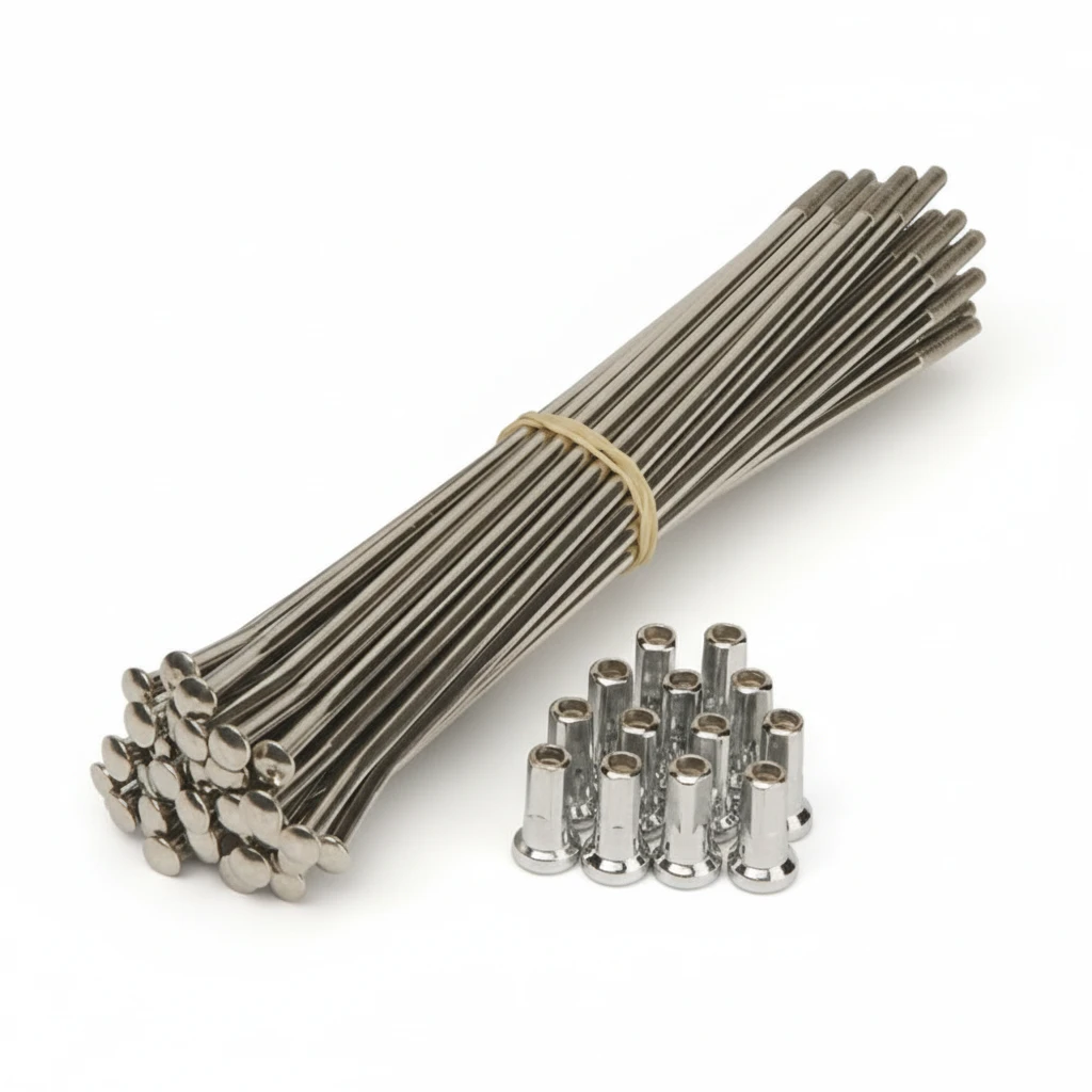 Комплект спиц KTM SX65 00 11 OEM 14'' - фото 1