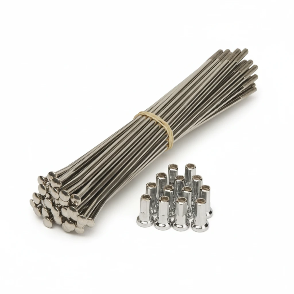 Спицы (к т) YAMAHA YZ85 OEM R19'' 00 18 - фото 1