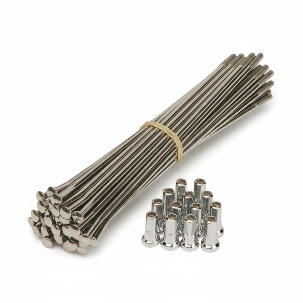 Комплект спиц YZ85 00 17 OEM 14'' - фото 1