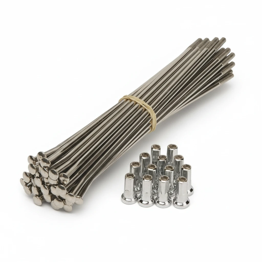 Комплект спиц OEM 19'' SUZUKI RMZ 08 18 - фото 1