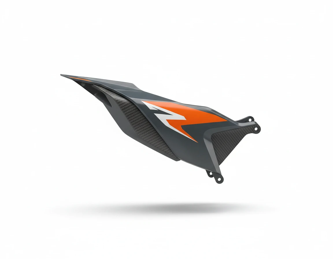 Спойлер задний правый с графикой KTM 690 Enduro R 21 22 - фото 1