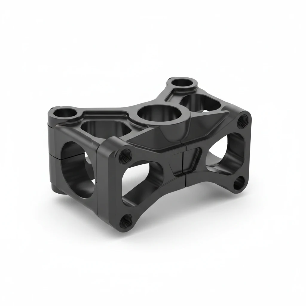 7720103402030 - TOP TRIPLE CLAMPX=20MM BLACK - фото 1