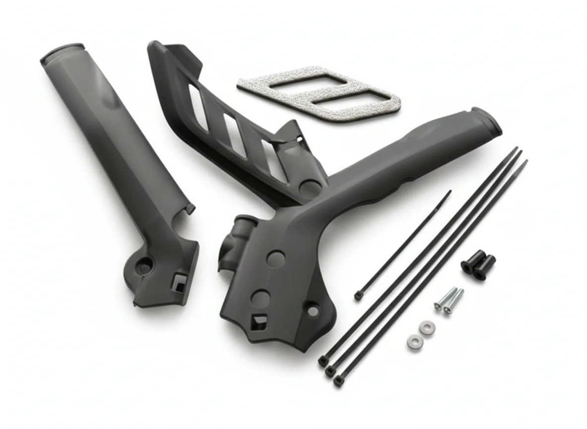 KTM защитные накладки на раму черные EXC / SX / XC 2011 16 ( 77203094000 ) - фото 1