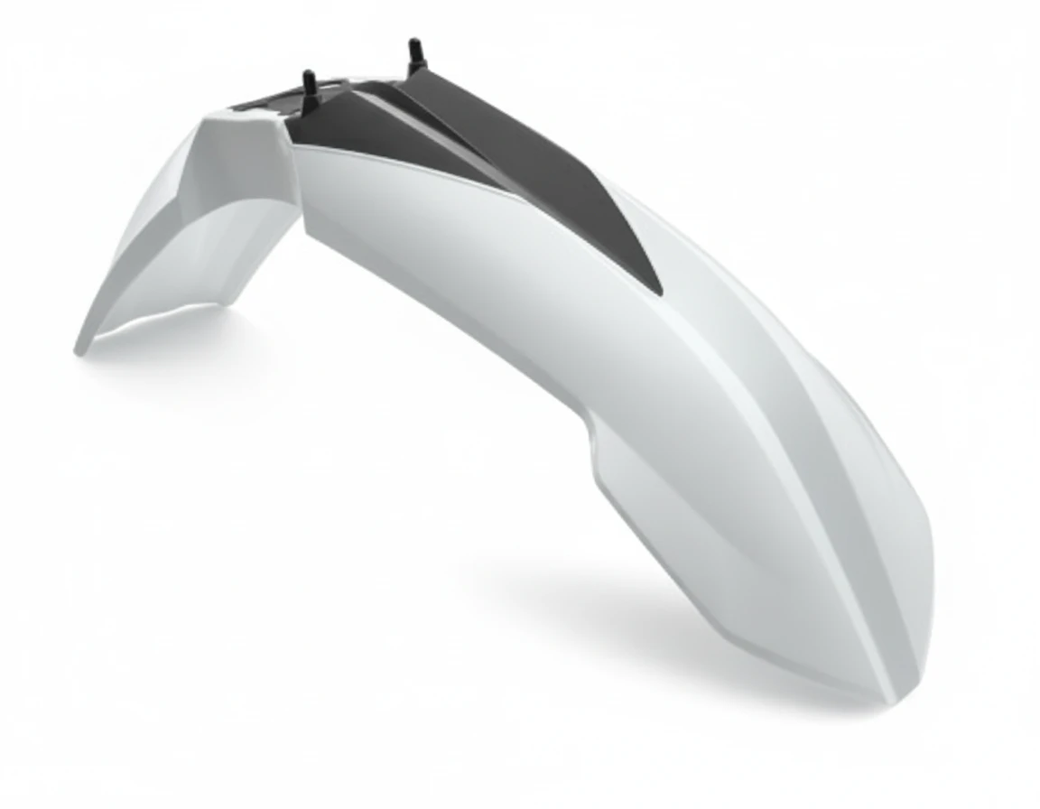 Крыло переднее белое KTM SX125 450 07 11 EXC125 530 08 13 - фото 1