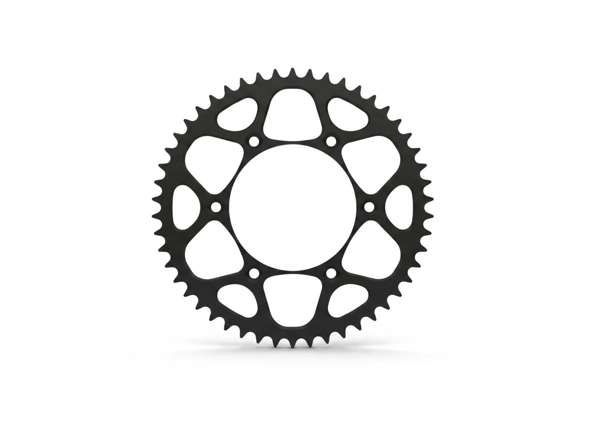 KTM звезда ведомая 52 зуба алюминий ( черный ) SX / EXC / TE / FE / TC / TX ( 7771015105230 / 5831015105230 ) - фото 1
