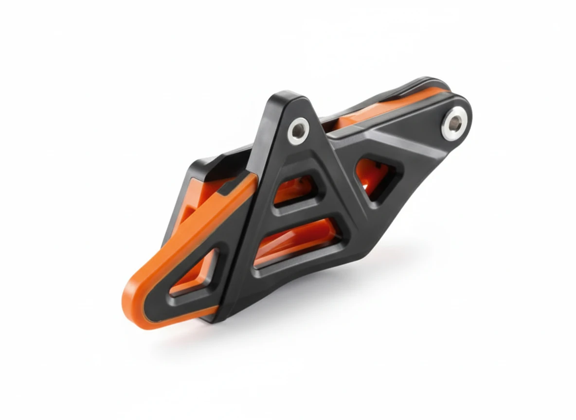 Ловушка цепи оранжево черная KTM SX SX F 07 21; EXC EXC F 08 21 - фото 1