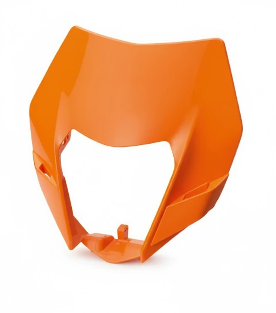 Пластик фары оранжевый KTM EXC EXC F 14 16 - фото 1