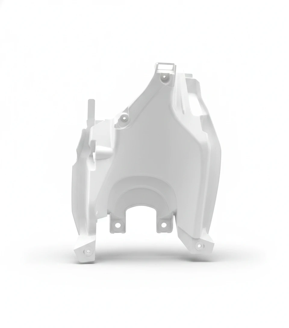 Нижняя часть корпуса воздушного фильтра белая KTM SX SX F 16 18; EXC EXC F 17 19 - фото 1
