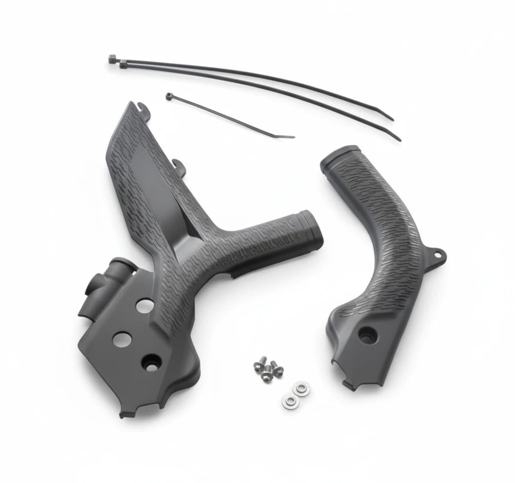 Защита рамы черная KTM SX 19 22 / EXC 20-> - фото 1