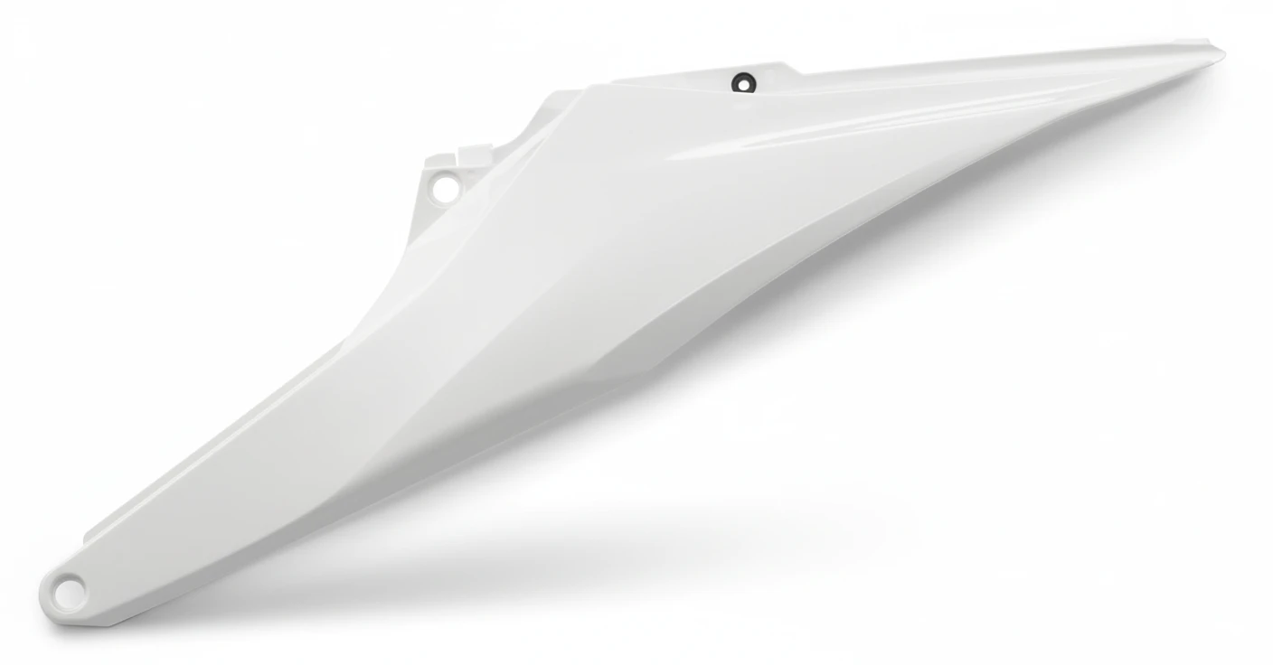 Крышка корпуса воздушного фильтра левая белая KTM SX SX F 19 21; EXC EXC F 20 21 - фото 1