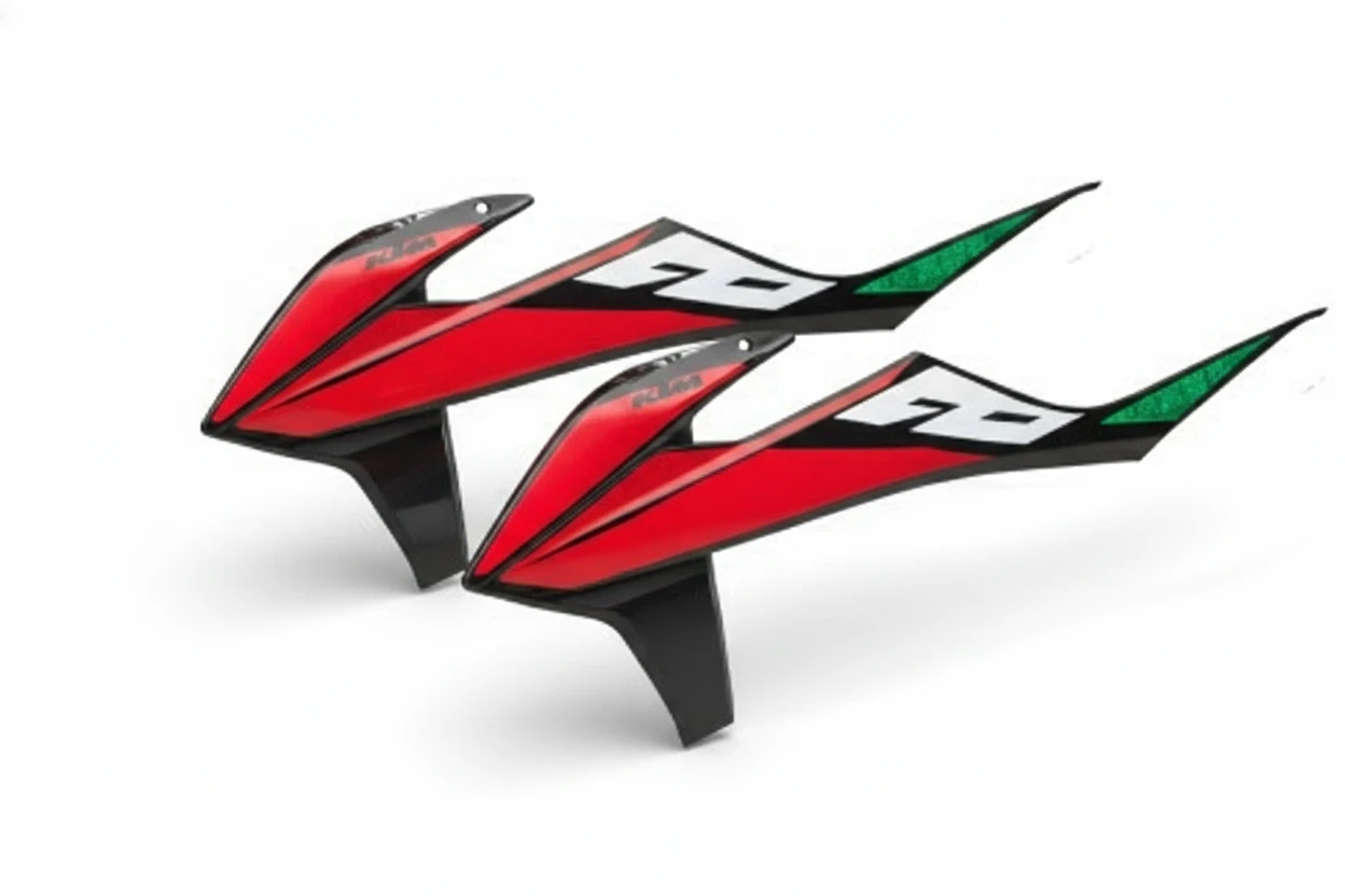 Боковины радиатора с графикой KTM EXC EXC F SixDays 2020 - фото 1