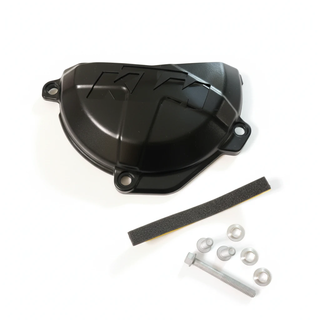 KTM Clutch cover prot. 250 350 cmpl. Black  защита крышки сцепления черная 250 350 EXCF 17 22 ( 79230994500C1 ) - фото 1